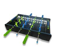 Mad Monkey- Biliardino, Colore Nero, Verde, Blu, 2000077