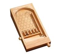 Mini Bingo Gioco Da Tavolo - Legno Hevea - Con Palline Di Metallo