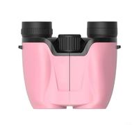 Mini binocolo compatto 7x con lenti multistrato per concerti osservazione delle stelle eventi sportivi attività all'aperto con ampio campo visivo leggero design portatile (rosa)
