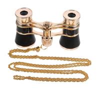 Mini Binocolo Nero in Ferro per Eventi Concerti e Teatro All'aperto | Design Compatto e Leggero, un Set Portatile, Adatto a Escursioni e Montagna, Stile Elegante