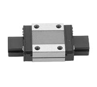 Mini blocco carrello ferroviario lineare |L'elevata precisione in acciaio per cuscinetti elimina il gioco |Cursore guida compatto per automazione/CNC/stampante 3D |Filettatura M3 (MGN12C)