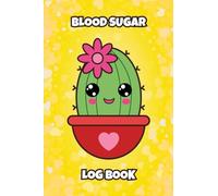 Mini Blood Sugar Log Book for Girls: Funny and Cute Pocket Size Diabetic Journal for 1 Year, Type 1 and Type 2, Before and After Meals, and Bedtime