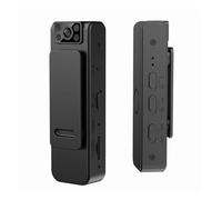 Mini Body Cameram, L8 Mini Body Camera 1080P HD Telecamera sportiva 180 ° Girevole for visione notturna Videoregistratore digitale 600mAh Bodycam Telecamera della polizia per passeggiate con gli anima