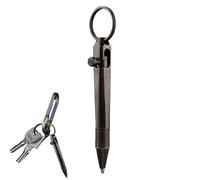 Mini Bolt Action Pen - Mini Penna Tascabile Portachiavi, Delicate Penne Firmate | Paragrafo Tascabile Da Viaggio Corto Portafoglio Penne A Inchiostro Leggere Per Quaderni, Tasche, Casa, Uffici