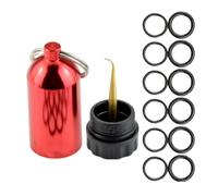 Mini bombola da Immersione - Kit per Serbatoio in Alluminio sommergibile 12 Pezzi Protezione Impermeabile Durevole Compatto Adatto per Immersioni subacquee Snorkeling Esplorazione Marina | con