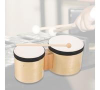 Mini Bongo Drum, tamburo a mano in legno per lezioni di danza, educazione