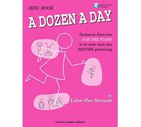 Edna Mae Burnam A Dozen a Day Mini Book - Book/Audio (Tascabile)