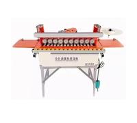 Mini Bordatrice Completamente Automatica Pressatura Di Contorni E Laminazione Bordo Decorativo For La Lavorazione Del Legno Su Piccola Ba Funziona Senza Intoppi Ottime Prestazioni(With Stand)
