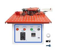 Mini Bordatrice Manuale For La Lavorazione Del Legno Cintura Automatica Che Rompe Curva Diritta Regolazione Della Velocità Di Incollaggio Su Due Lati Più Raffinato(B)