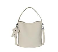 Mini borsa a secchiello minimalista per borsa a tracolla da donna | Borsa da pendolare in pelle PU con tracolla regolabile staccabile e manico superiore