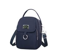 Mini borsa a tracolla a multicolore da donna compatta for gite casual quotidiane campus pendolari uso alla moda(BJ1062 -old blue)