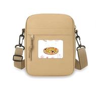 Mini borsa a tracolla assortita con alimenti per pomodoro e pizza, per cellulare, borsa a tracolla