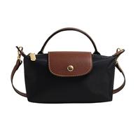 Mini borsa a tracolla colorblock alla moda da donna, borsa quadrata tinta unita con tracolla regolabile, borse a mano (Dark Blue,One-Size)