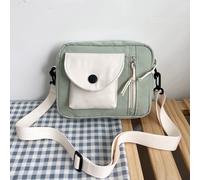 Mini borsa a tracolla frontale bicolore con tasca frontale per laurea, ragazze adolescenti, matricola, studente del secondo anno, junior e senior al college, università e scuola superiore, perfetta pe