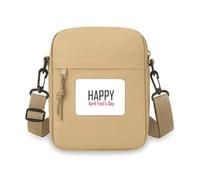 Mini borsa a tracolla per cellulare e per celebrare il pesce d'aprile, per festival e festività