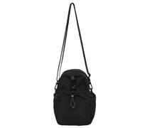 Mini borsa a tracolla, piccola bottiglia d'acqua con cinghia regolabile impermeabile marsupio per trasportare bottiglie d'acqua, telefono cellulare, portafoglio e chiavi, Nero , Classique