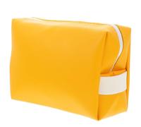Mini Borsa Cosmetica Portamonete in Poliestere Giallo, Portatile | Monete e Rossetto, Leggero e Multifunzione, Adatto a Zaino o Tasca, Stile Semplice e Carino