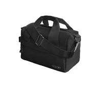 Mini borsa da palestra da donna, mini borsone impermeabile per ragazze, borsa da viaggio per trucco aereo, borsa cosmetica personalizzata, nero, Moda Sport