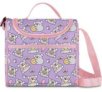 Mini Borsa frigo Koala CHILL&REFILL, Lilla, Morbida tracolla, Interno termico