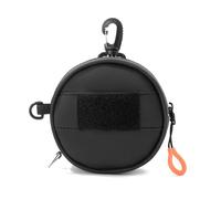 Mini Borsa Multifunzionale per Attrezzatura da Pesca, Organizzatore Impermeabile in Oxford per Lenza Pesci, Custodia per Lenza da Pesce con Tasche e Gancio Portatile, per Chiavi e Oggetti Piccoli