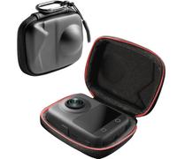 Mini borsa per DJI Osmo 360 Impermeabile Borsa portaoggetti completamente chiusa Custodia protettiva con moschettone staccabile Guscio rigido antigraffio e antiurto Borsa organizer da viaggio