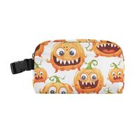 Mini borsa per il pranzo resistente all'acqua isolata Lunch Box per gli uomini mantiene il cibo caldo borsa per la scuola università cartone animato carino mostri zucca