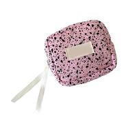 Mini borsa per il trucco per borsa piccola borsa cosmetica da viaggio portamonete igienici tovagliolo di stoccaggio rossetto per le donne borsa portamonete da viaggio, E, Taglia unica