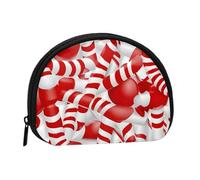 Mini borsa portaoggetti a forma di bastoncini di zucchero, portamonete con mini portamonete con cerniera, per chiavi delle monete, puoi anche riporre qualsiasi piccolo oggetto che desideri, Nero ,