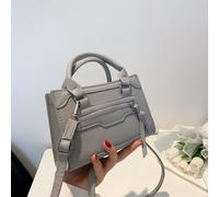 Mini borsa quadrata minimalista con doppia maniglia, adatta per MusicFest, Y2KFest, Back to School, Autunno, Ognissanti, Inverno Tagli UnicaBlocchi di colore,Colorato,Geometrico,Lettere,Motivo struttu