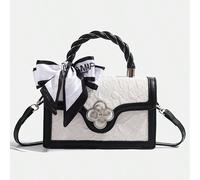 Mini borsa quadrata retrò, borsa a tracolla multifunzione dal design unico per donne, borsa a mano casual per il pendolarismo, miglior regalo per la festa della mamma RitrattoPoliuretano