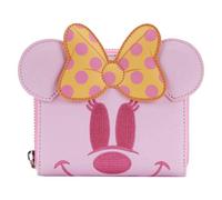 Mini borsellino con cerniera ufficiale Disney Minnie Pastel Ghost Glow, dagli 8