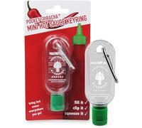 Mini Bottiglia Portachiavi per salsa piccante Sriracha - CONFEZIONE DA 1 PEZZO Pocket Sriracha - Portati ovunque la salsa piccante - Un grandioso regalo alla salsa piccante (Vuoto alla consegna