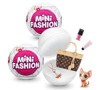 Mini Brands Mini Fashion Series 1 Borse e accessori in tessuto reale capsule giocattolo da collezione (2 pezzi)