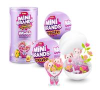 Mini Brands Mini Kawaii Bouquet Capsule Series 1 (2 PACK) di ZURU - Bouquet di orsetti da collezione con fiori in miniatura