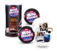 Mini Brands Mini Vinyls Mini Capsule Series 1 (2 PACK) di ZURU | 4 mini vinili riproducibili che girano e suonano, artisti reali, funzionano su un giradischi