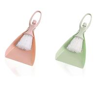 Mini-broom Hand Brush 2 Pcs Mini Dustpan And Brush Set Cleaning Tool, Broom And Dustpan Set The Best Mini Hand Broom, Desk, Countertop, Key Board, Cat