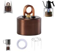 Mini bruciatore portatile ad alta potenza per esterni e stufa ad alcool, 2026 stufa ad alcol da campeggio leggera con supporto stabile, bruciatore compatto da viaggio per escursioni, preparazione di