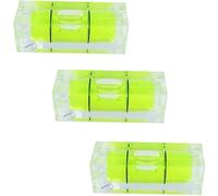 Mini Bubble Spirit Level x 3 Square 29mm by Taskar