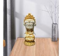 Mini Buddismo Figurina Scultura di Buddha per la decorazione del desktop del