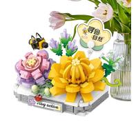 MINI BUILGIED BLOCKS SETS - CREATIVA BRICKS COSTRUZIONE, SAG PORTABILE SAGLE | Kit di assemblaggio di giocattoli per asta educativa, pacchetto di bloccaggio, modello modulare adatto per i