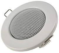 Mini Built-in Ceiling Speaker Halogen Look Ø 8 cm profondità 6 cm Bianco