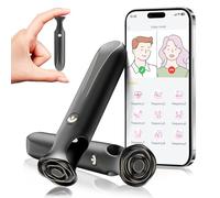 Mini Bullet Vibrator - App Long Distance Sex Toys, G Spot Lipstick Vibrator con 9 modalità di vibrazione, Femmina discreta per viaggiare, giocattoli sessuali per adulti e giochi per coppie Gioca