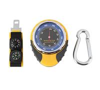 Mini bussola digitale altimetro termometro barometro 4 in 1 multifunzionale campeggio esterno escursionismo materiale in gomma essenziale 178g
