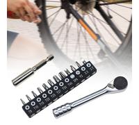 Mini cacciavite a cricchetto, chiave a cricchetto, profilo basso, compatto,