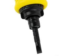 Mini cacciavite a cricchetto compatto con manico telescopico per risparmiare manodopera e testa magnetica per avvitamento di precisione (giallo)