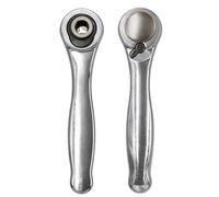 Mini Cacciavite a Cricchetto Magnetico 1/4" - Guida ad Alta Coppia, Chiave a Sgancio Rapido 72 Denti, Accessorio per Punti Stretti