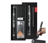 Mini Cacciavite Elettrico - 50 in 1 Utensile Cacciavite,3 Impostazioni Di Coppia Con Luce LED Per Avvitatore | Per Occhiali Orologi Telefoni Riparazione Elettronica