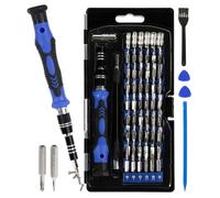 Mini cacciavite elettrico - Set di attrezzi multifunzione 62 in 1 per hardware, kit di montaggio elettronico, manico robusto, scatola portatile, precisi per fai da te e manutenzione