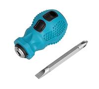 Mini Cacciaviti A Doppio Scopo, Breve Magnetico Slot Bit Corto Croce Intercambiabile Acciaio Al Cromo Vanadio Con Punta Regolabile Strumento Tascabile Precisione Per Riparazione Elettrodomestici