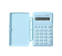 Mini Calcolatrice Da Scrivania per Studenti | Portatile Tasca A 8 Cifre - ABS 3,9 X 2,4 Pollici | Strumento Matematica con Batteria per Studenti, Esami, Ufficio, Negoci